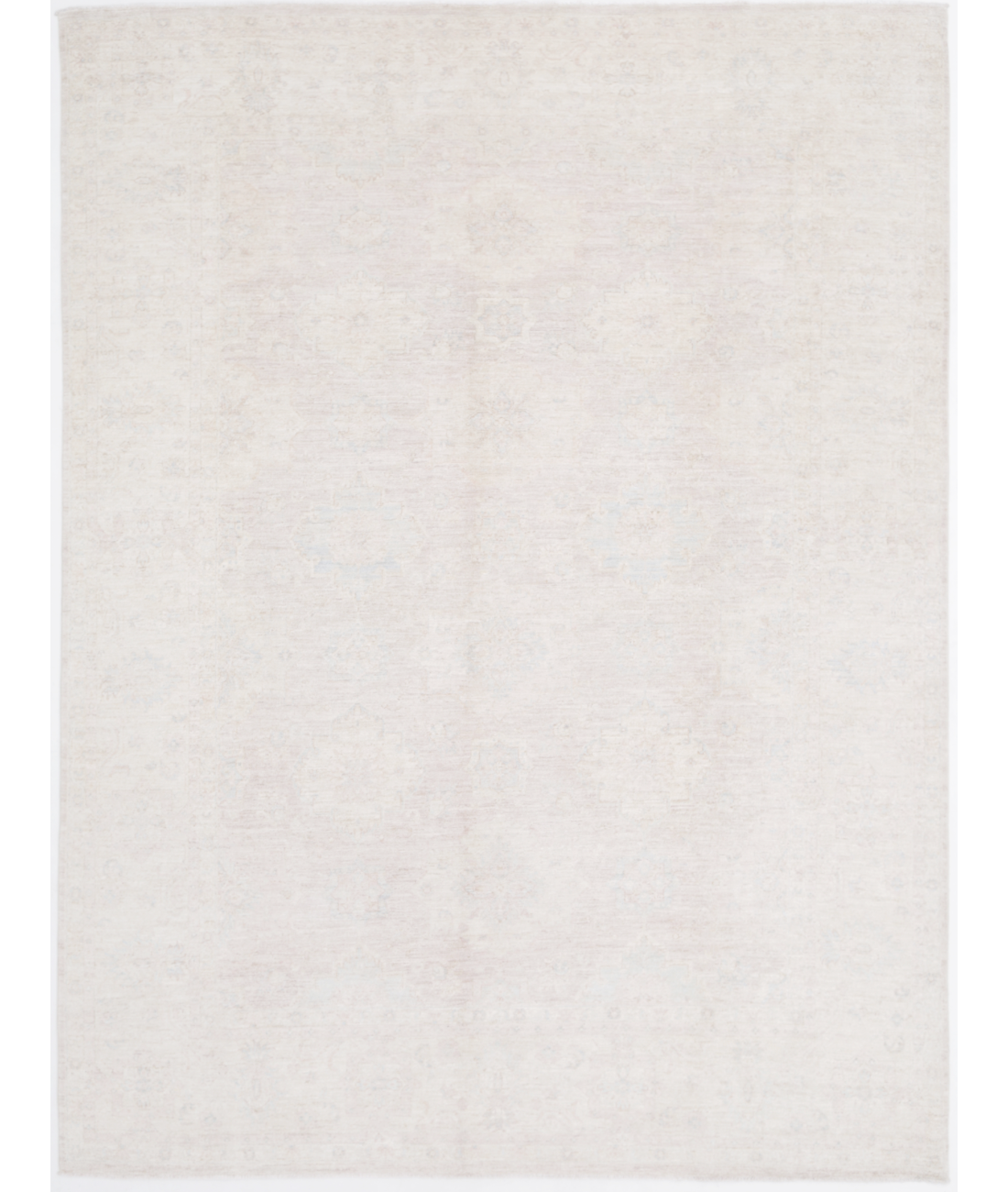 Hand Knotted Serenity Wool Rug  - 7&#39; 9&quot; X 10&#39; 2&quot;