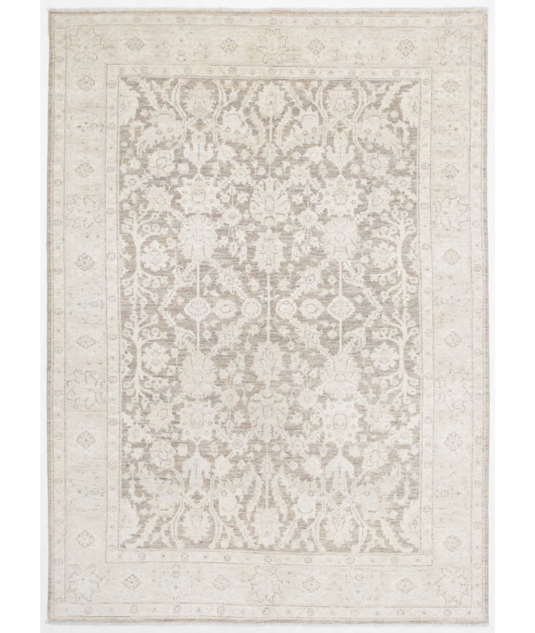 Hand Knotted Serenity Wool Rug  - 5' 3" X 7' 5"