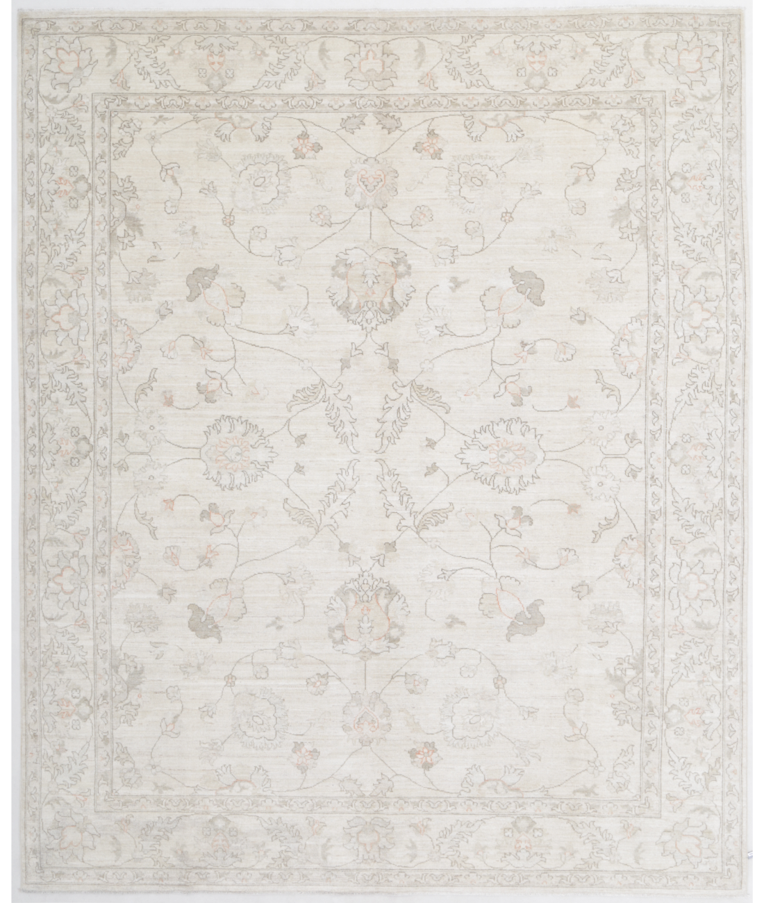 Hand Knotted Serenity Wool Rug  - 7' 10" X 9' 8"