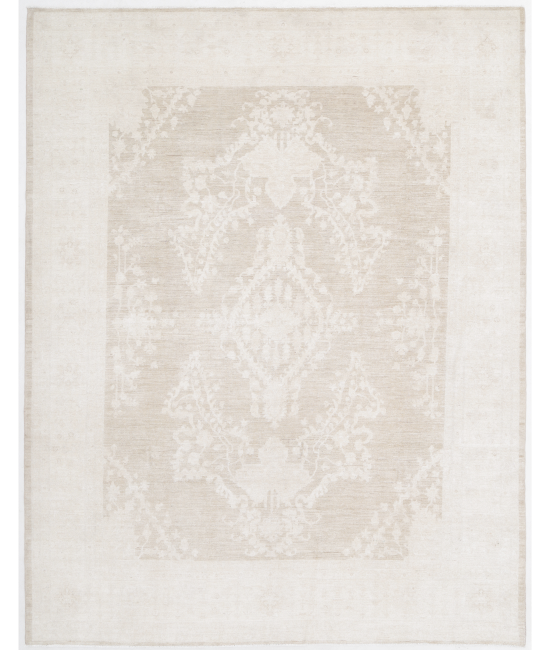 Hand Knotted Serenity Wool Rug  - 8&#39; 11&quot; X 11&#39; 7&quot;