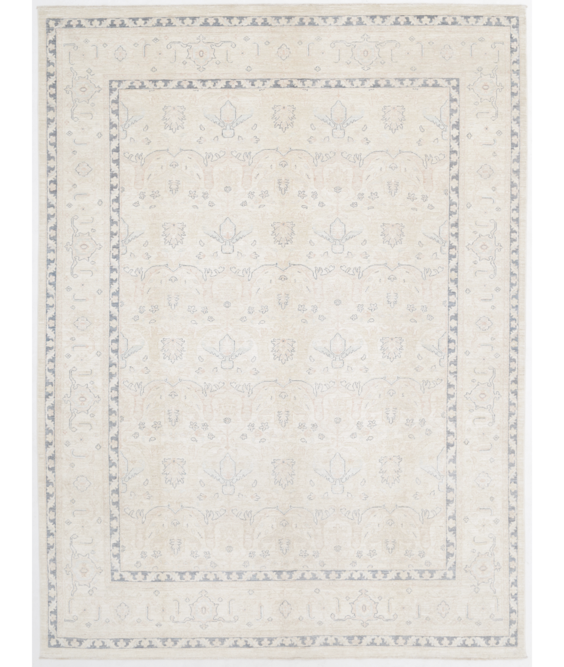 Hand Knotted Serenity Wool Rug  - 8&#39; 9&quot; X 11&#39; 8&quot;