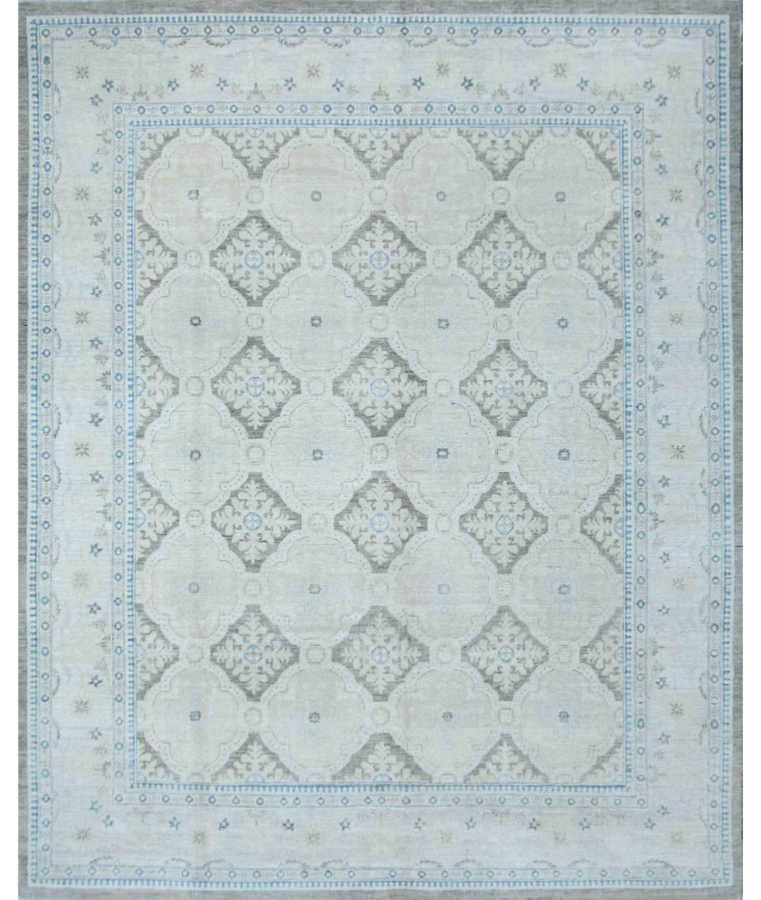 Hand Knotted Serenity Wool Rug  - 8&#39; 1&quot; X 10&#39; 2&quot;