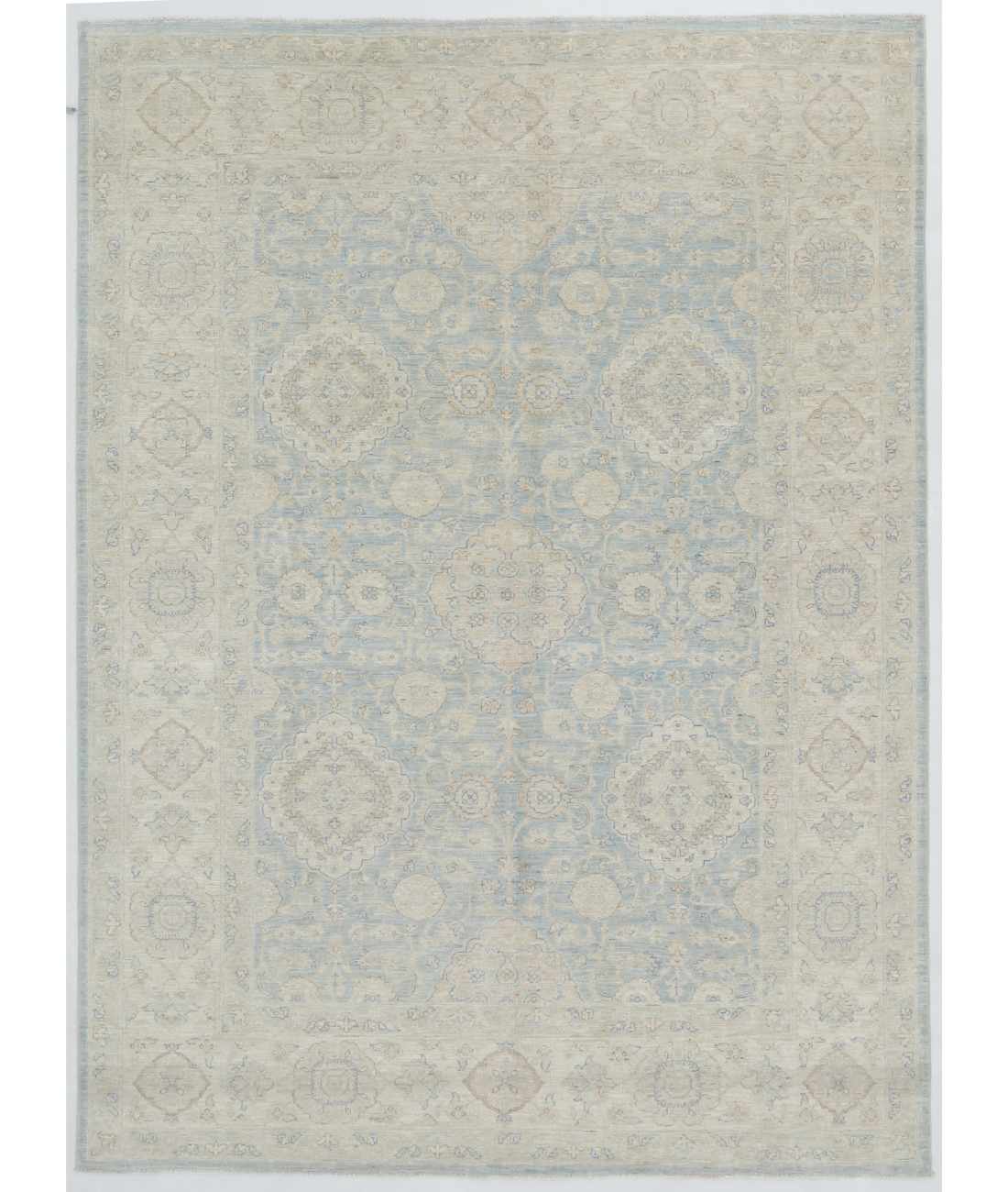 Hand Knotted Serenity Wool Rug  - 6' 2" X 8' 4"