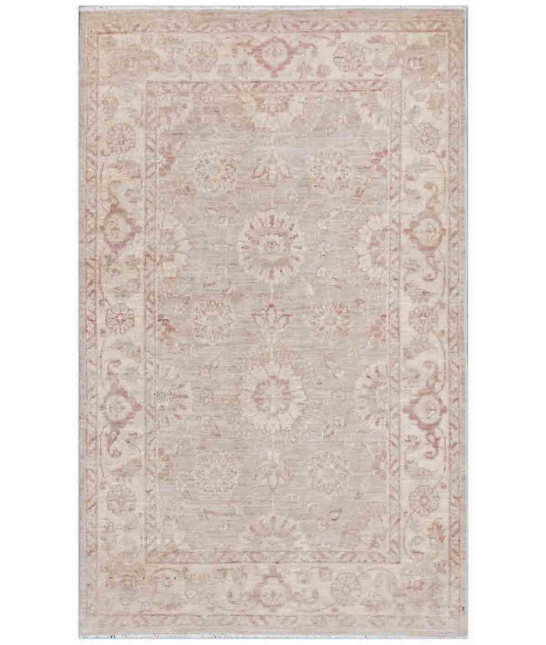 Hand Knotted Serenity Wool Rug  - 3' 1" X 4' 11"