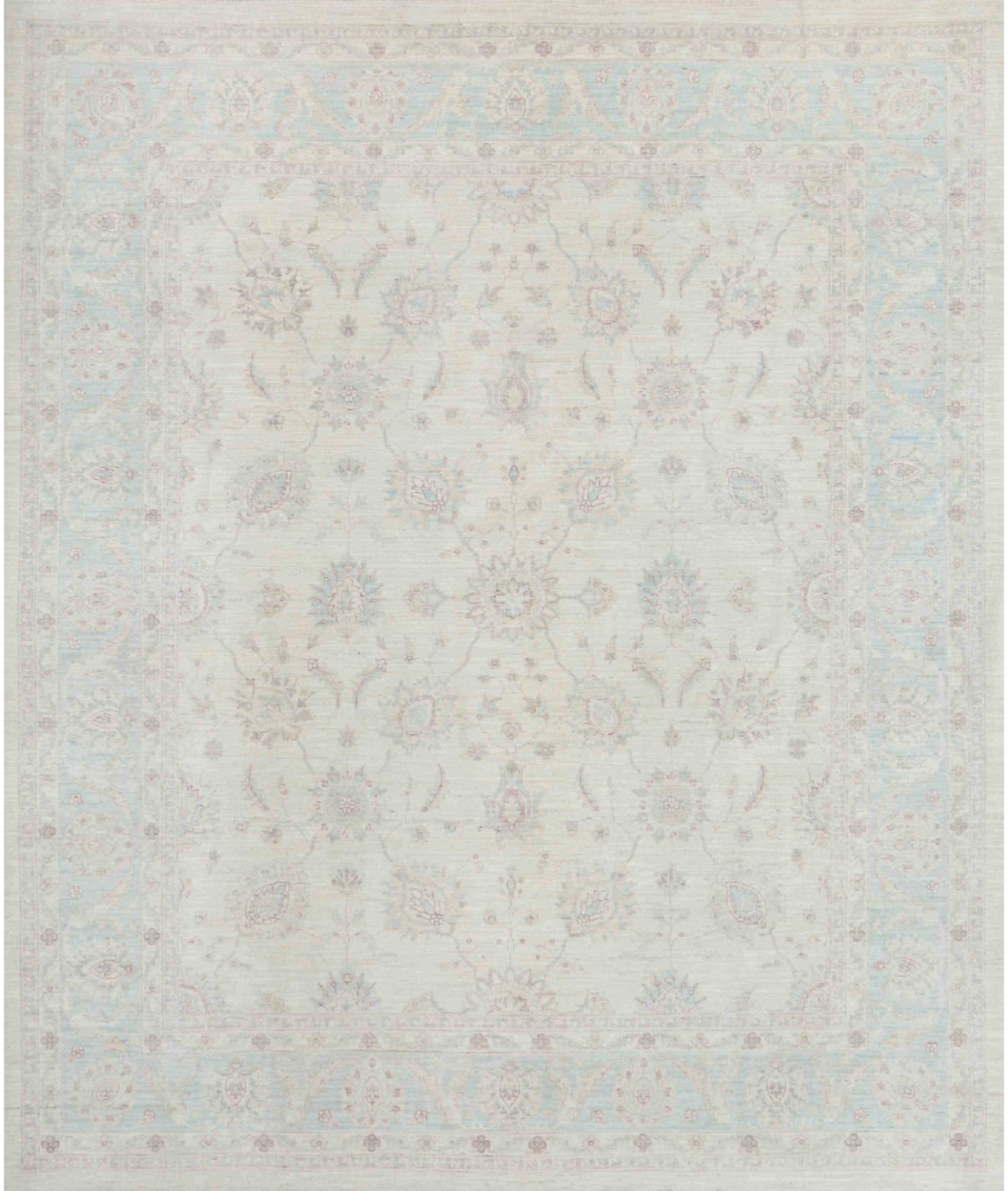 Hand Knotted Serenity Wool Rug  - 8&#39; 2&quot; X 9&#39; 9&quot;