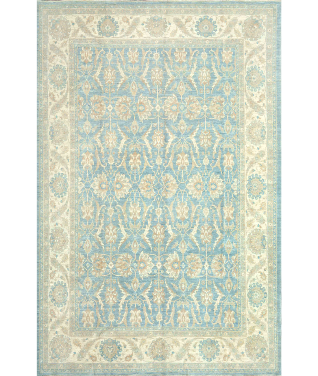 Hand Knotted Serenity Wool Rug  - 9&#39; 2&quot; X 12&#39; 2&quot;