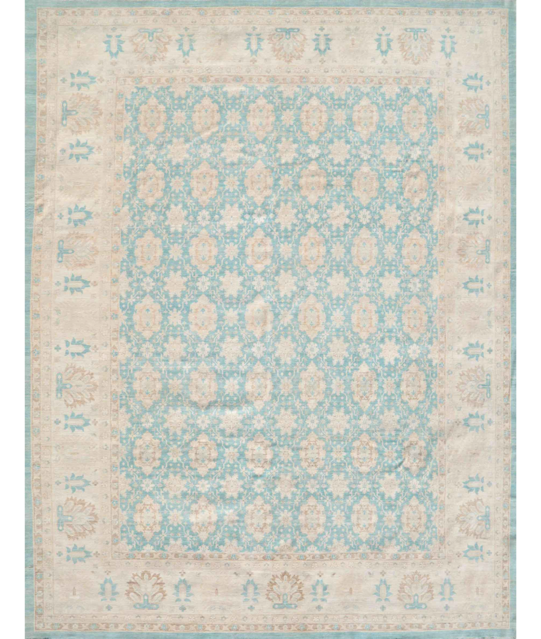 Hand Knotted Serenity Wool Rug  - 12&#39; 11&quot; X 16&#39; 1&quot;