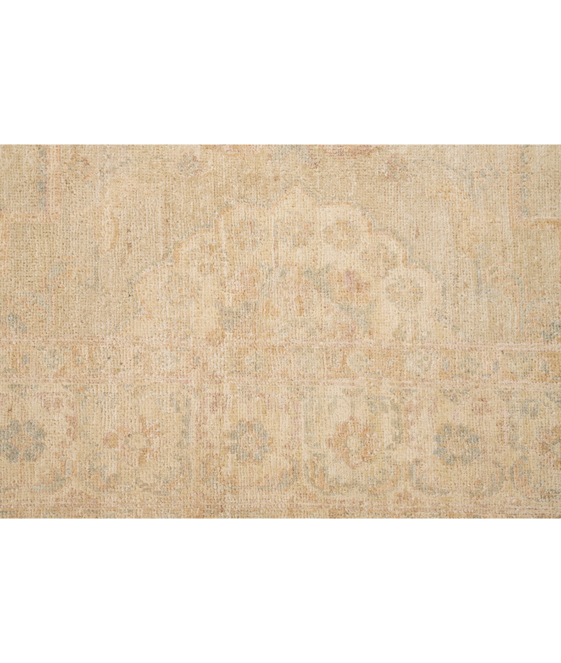 Hand Knotted Serenity Wool Rug - 3'11'' x 19'2'' 3' 11" X 19' 2" (119 X 584) / Grey / Ivory