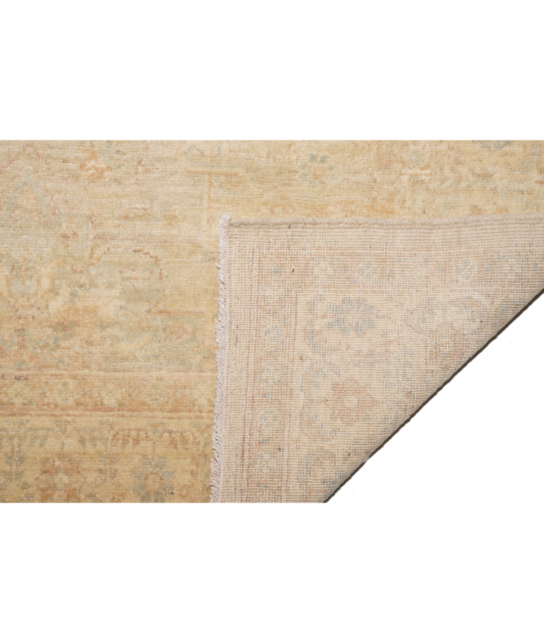 Hand Knotted Serenity Wool Rug - 3'11'' x 19'2'' 3' 11" X 19' 2" (119 X 584) / Grey / Ivory