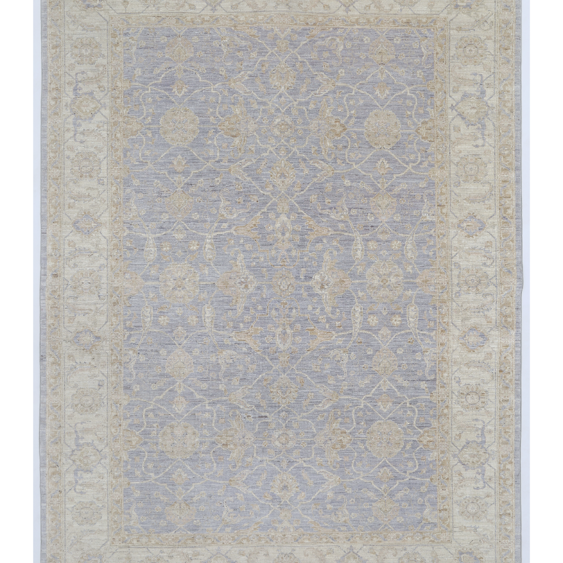 Hand Knotted Serenity Wool Rug  - 6' 9" X 9' 2"
