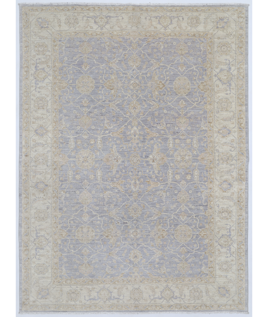 Hand Knotted Serenity Wool Rug  - 6' 9" X 9' 2"