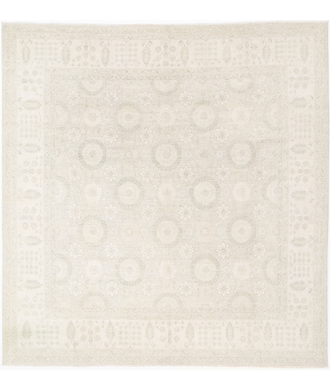 Hand Knotted Serenity Wool Rug - 10'5'' x 10'9''
