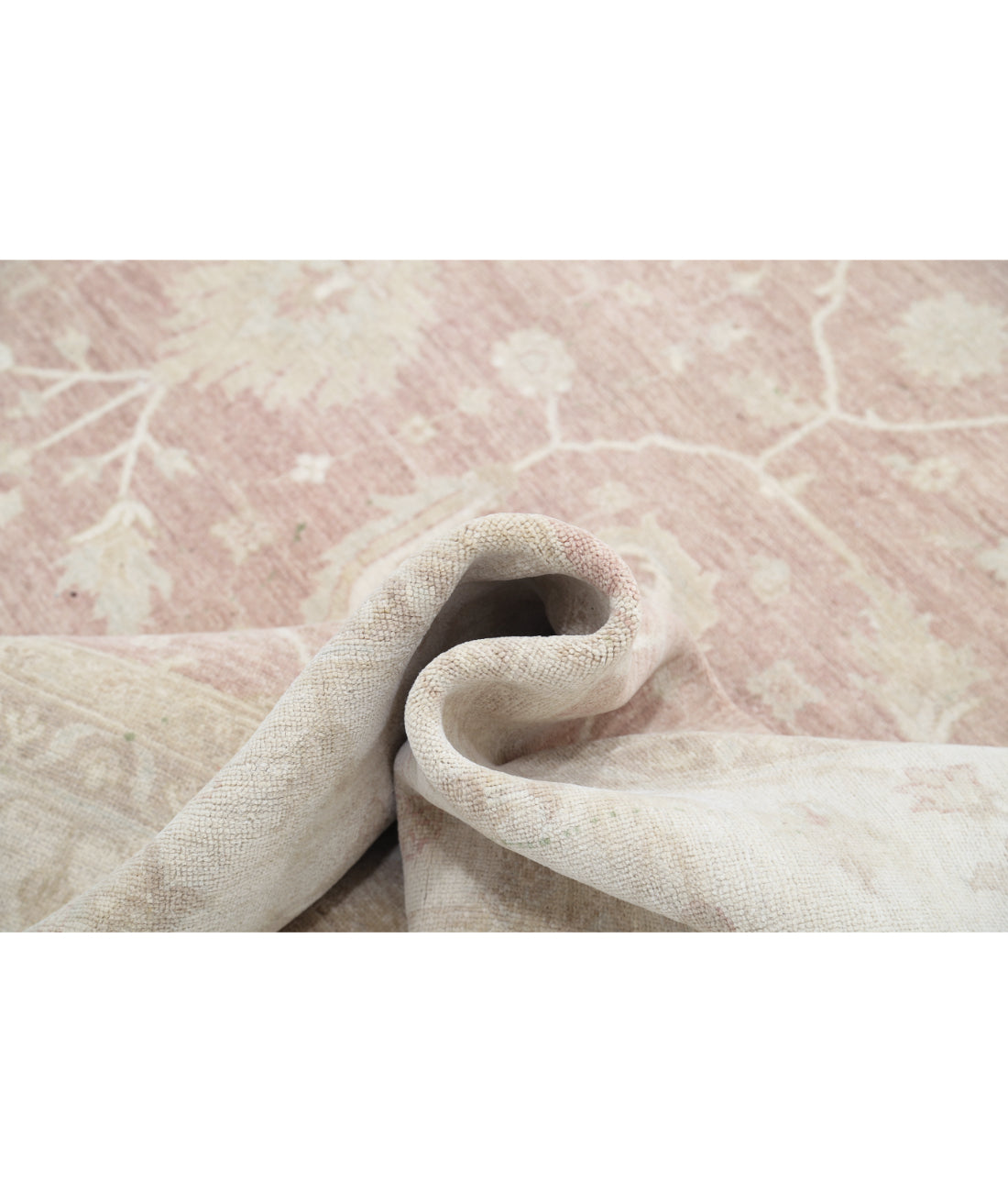 Hand Knotted Serenity Wool Rug - 9'10'' x 20'3'' 9' 10" X 20' 3" (300 X 617) / Brown / Ivory