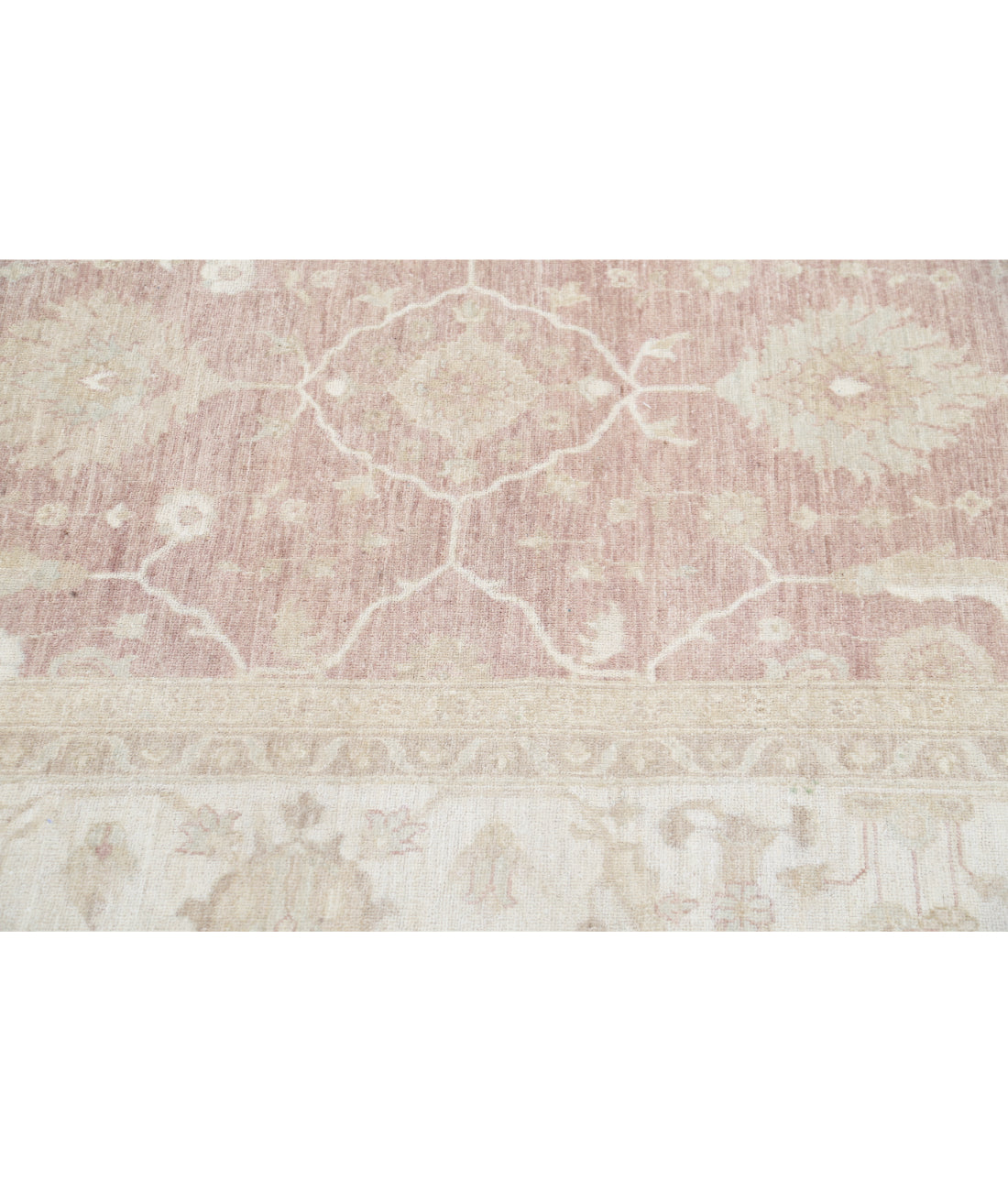 Hand Knotted Serenity Wool Rug - 9'10'' x 20'3'' 9' 10" X 20' 3" (300 X 617) / Brown / Ivory