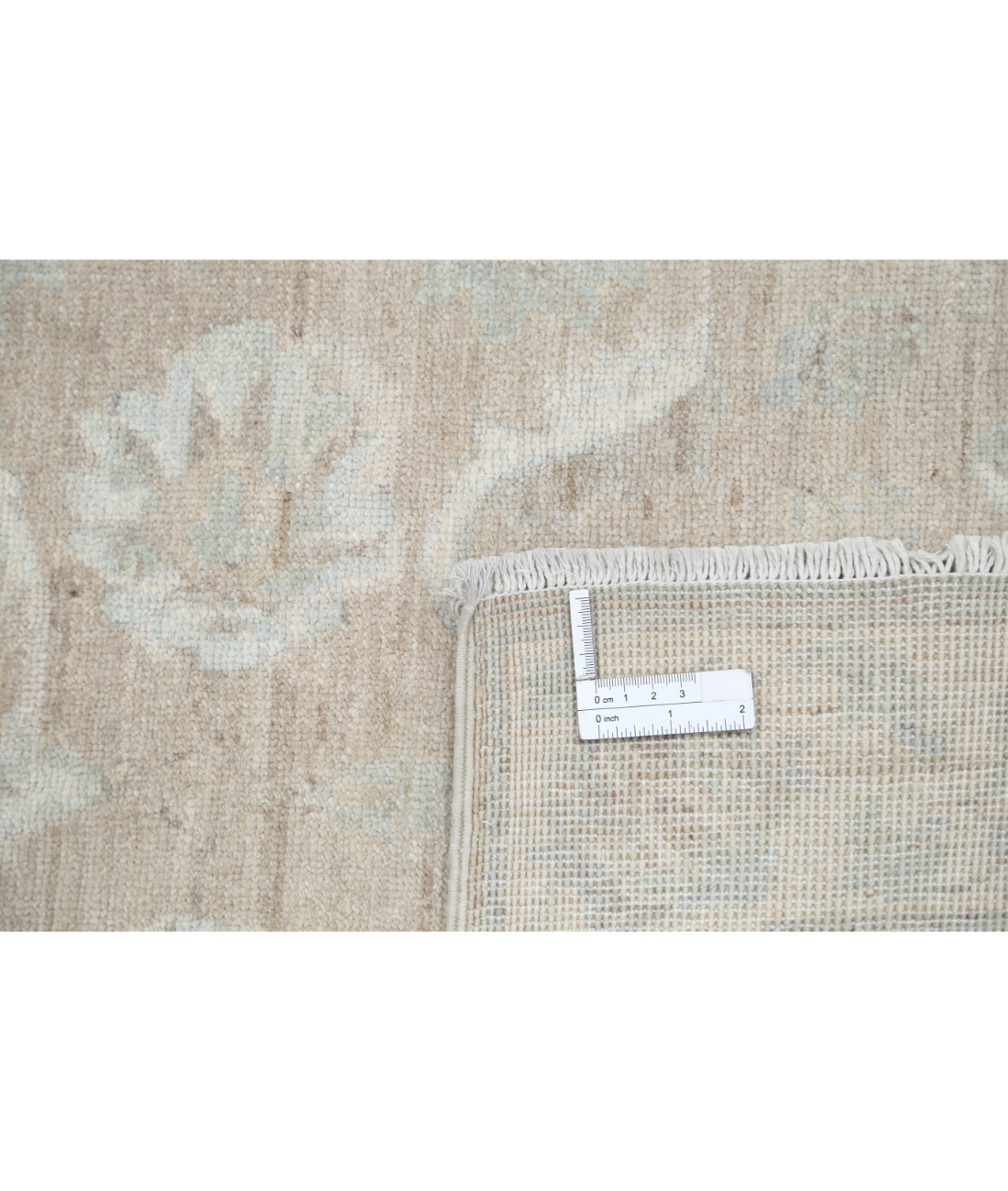 Hand Knotted Serenity Wool Rug 2' 2" X 3' 4" 2' 2" X 3' 4" (66 X 101) / Brown / Ivory