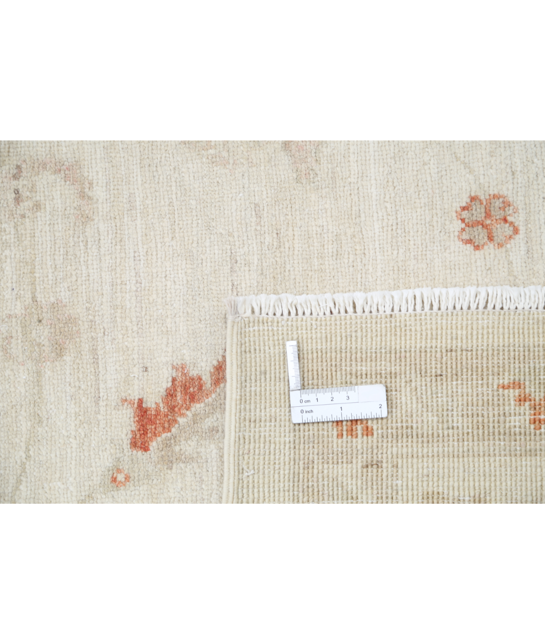 Hand Knotted Serenity Wool Rug 8' 2" X 11' 10" 8' 2" X 11' 10" (249 X 361) / Ivory / Ivory