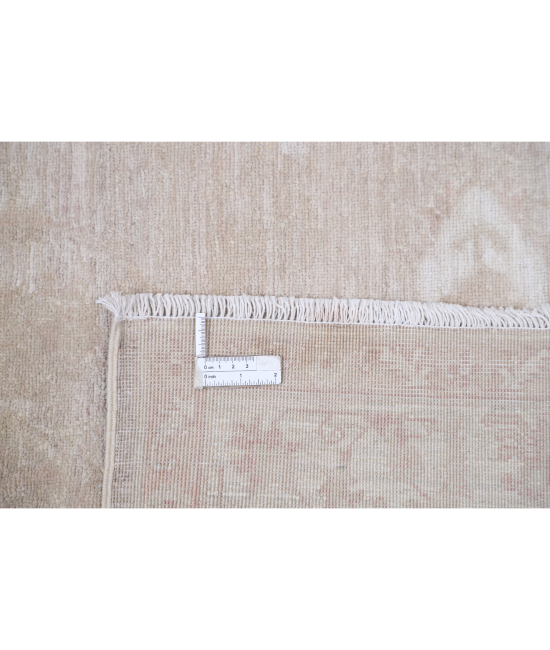 Hand Knotted Serenity Wool Rug 3' 11" X 5' 7" 3' 11" X 5' 7" (119 X 170) / Beige / Ivory