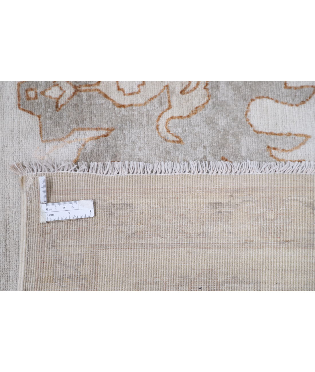 Hand Knotted Serenity Wool Rug 8' 10" X 11' 8" 8' 10" X 11' 8" (269 X 356) / Brown / Grey