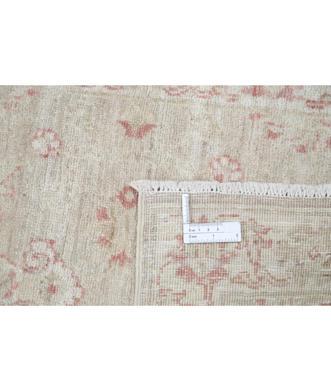 Hand Knotted Serenity Wool Rug 2' 0" X 3' 1" 2' 0" X 3' 1" (61 X 94) / Beige / Pink