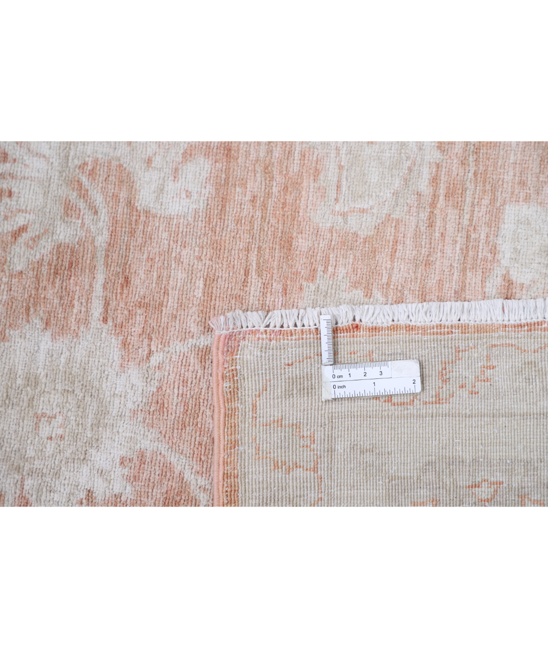 Hand Knotted Serenity Wool Rug 5' 9" X 9' 6" 5' 9" X 9' 6" (175 X 290) / Red / Ivory