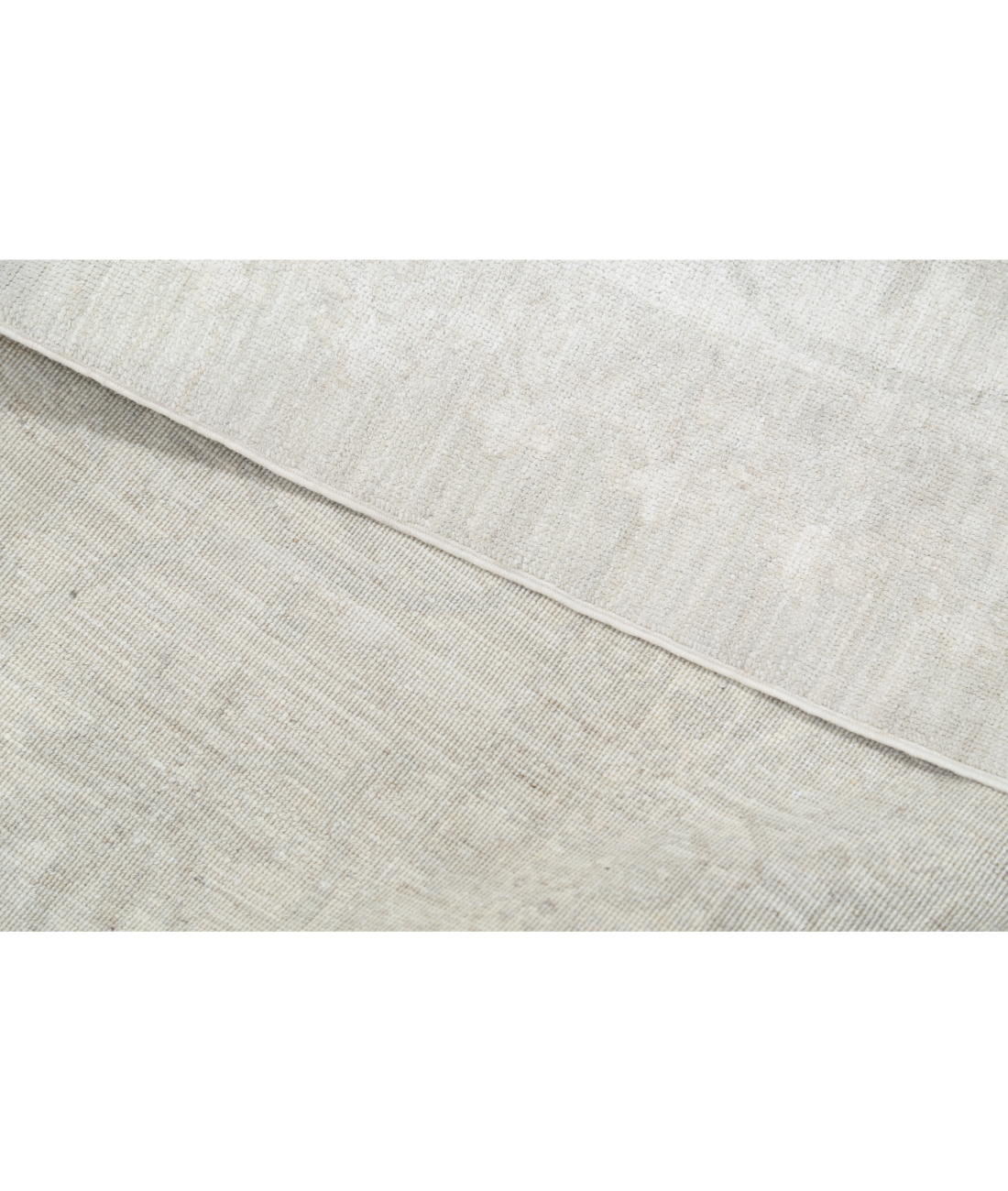 Hand Knotted Serenity Wool Rug 9' 1" X 11' 11" 9' 1" X 11' 11" (277 X 363) / Brown / Ivory