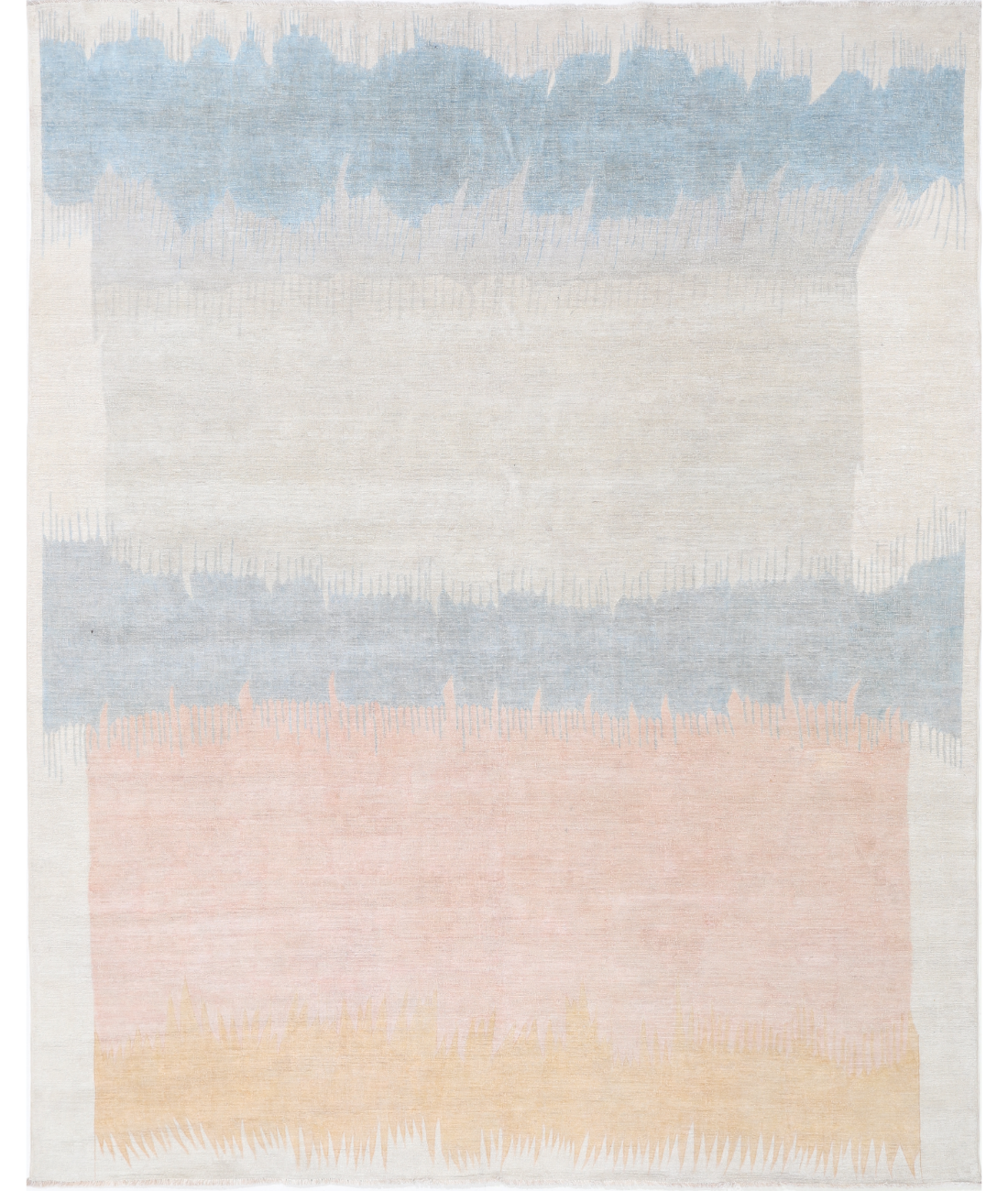 Hand Knotted Serenity Wool Rug 7' 10" X 9' 8" 7' 10" X 9' 8" (239 X 295) / Multi / Multi