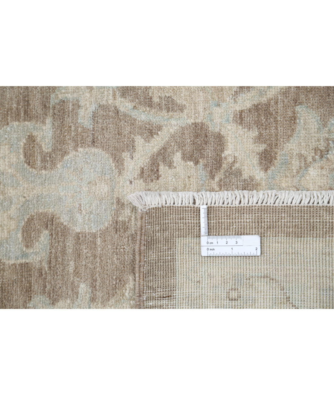 Hand Knotted Serenity Wool Rug 8' 0" X 10' 0" 8' 0" X 10' 0" (244 X 305) / Brown / Brown