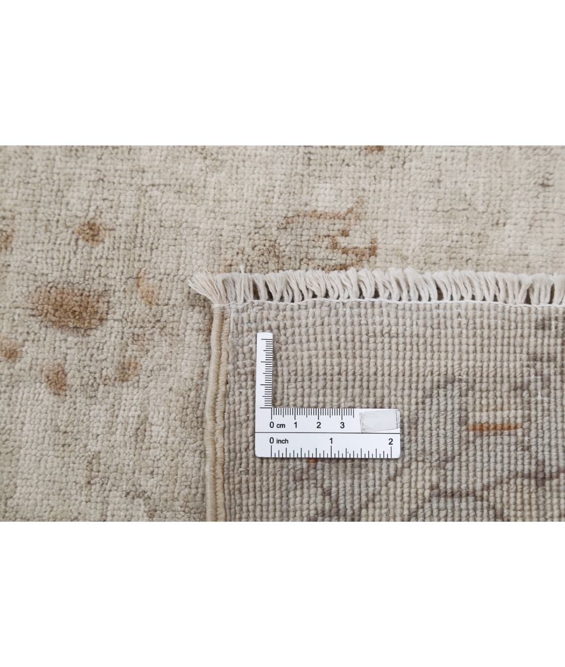 Hand Knotted Serenity Wool Rug 8' 10" X 11' 4" 8' 10" X 11' 4" (269 X 345) / Ivory / Ivory