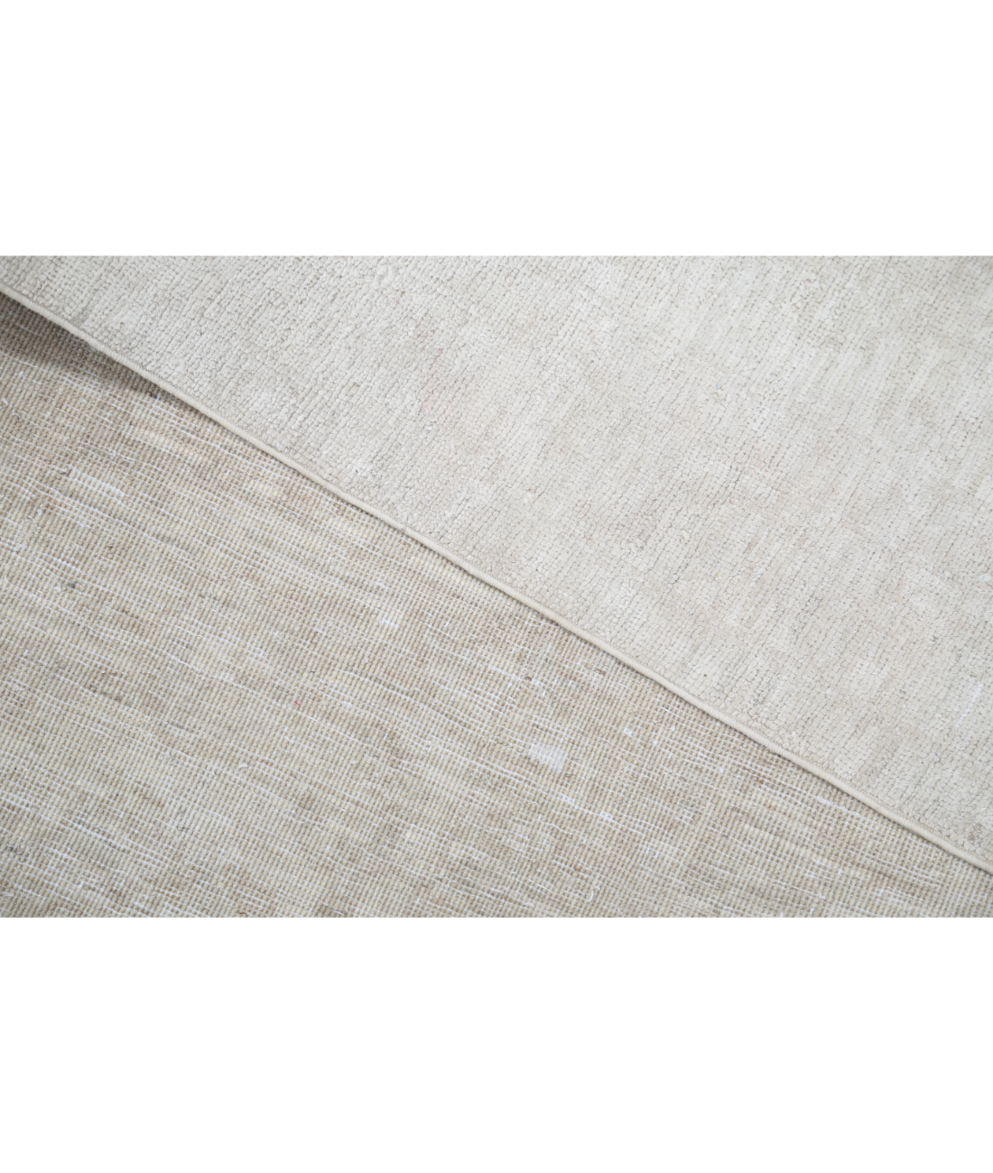 Hand Knotted Serenity Wool Rug 8' 9" X 11' 9" 8' 9" X 11' 9" (267 X 358) / Ivory / Ivory