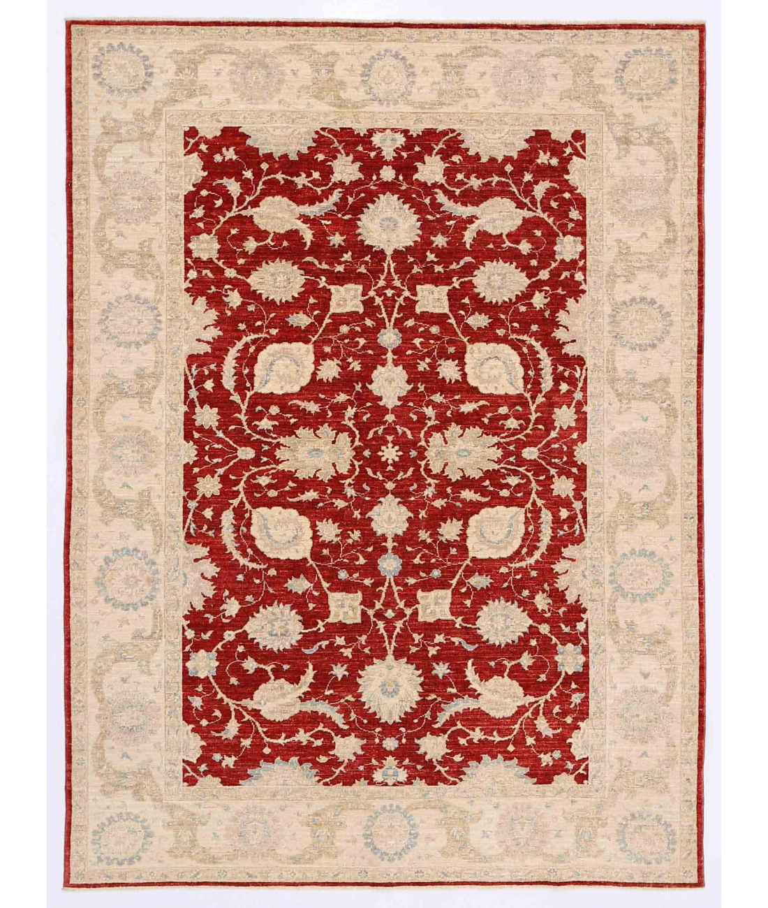 Hand Knotted Sultanabad Wool Rug  - 5&#39; 7&quot; X 7&#39; 9&quot;