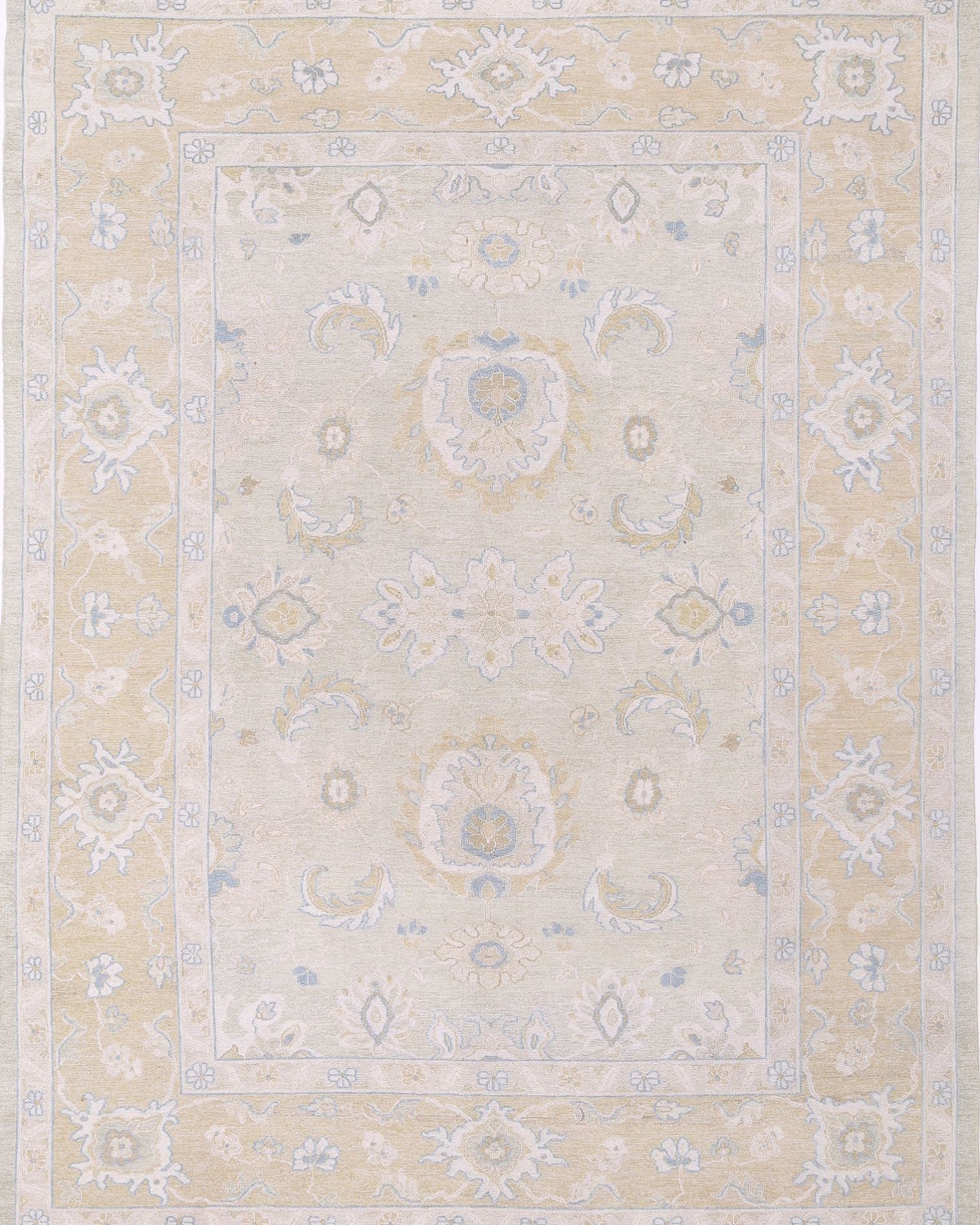 Hand Woven Serenity Sumak Wool Rug - 8'2'' x 10'11''