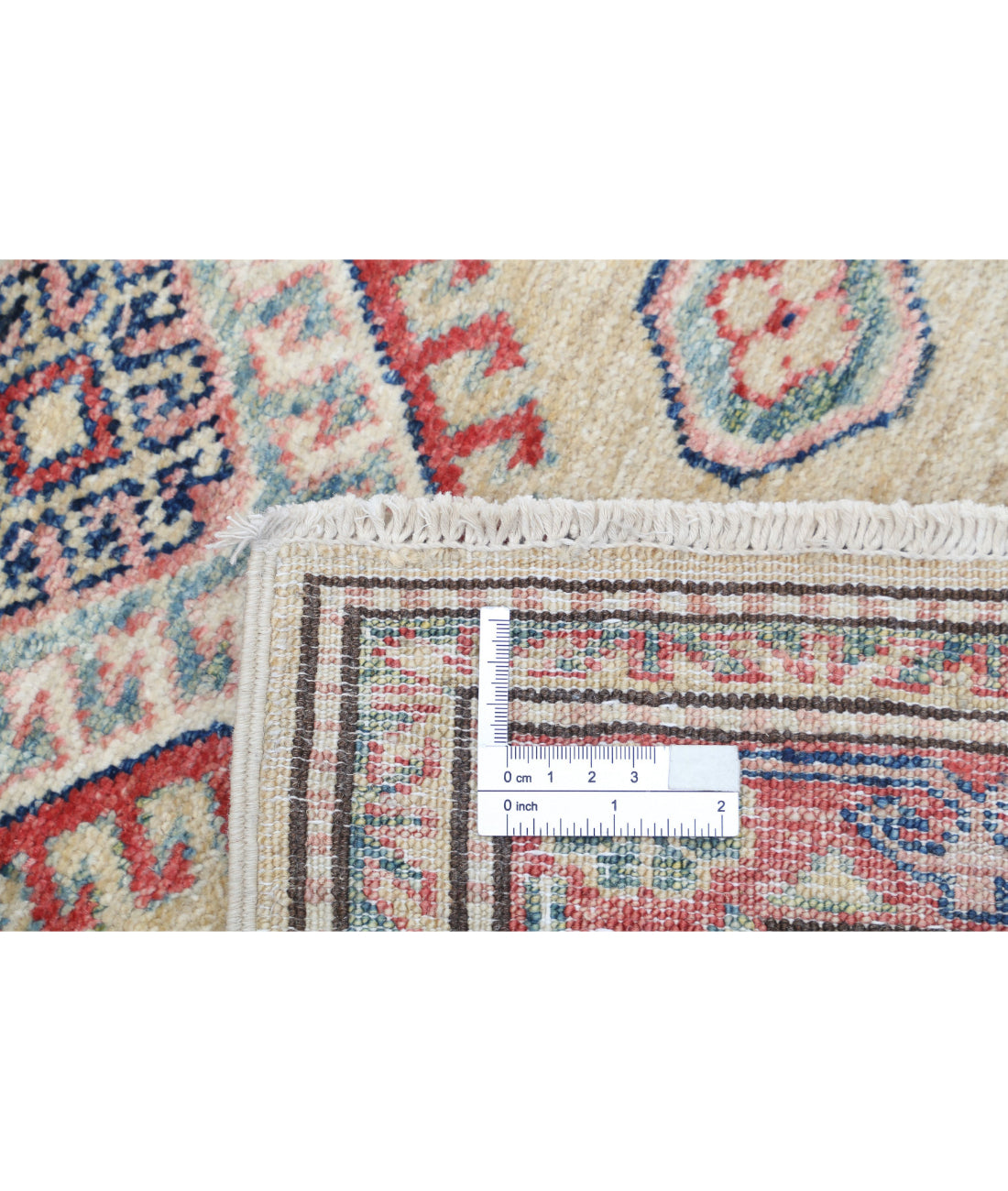 Hand Knotted Royal Kazak Wool Rug - 2'4'' x 6'10''