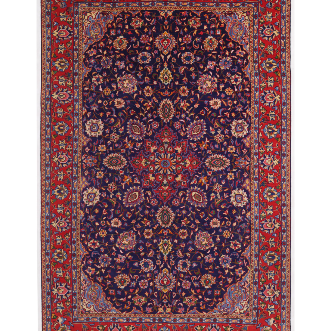 Alfombra de Lana Tabriz Anudada a Mano - 2.16m X 3.30m