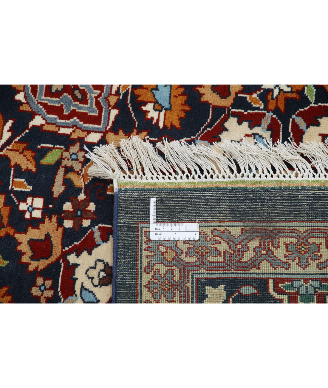 Hand Knotted Oriental Tabriz Wool Rug - 9'11'' x 13'9''