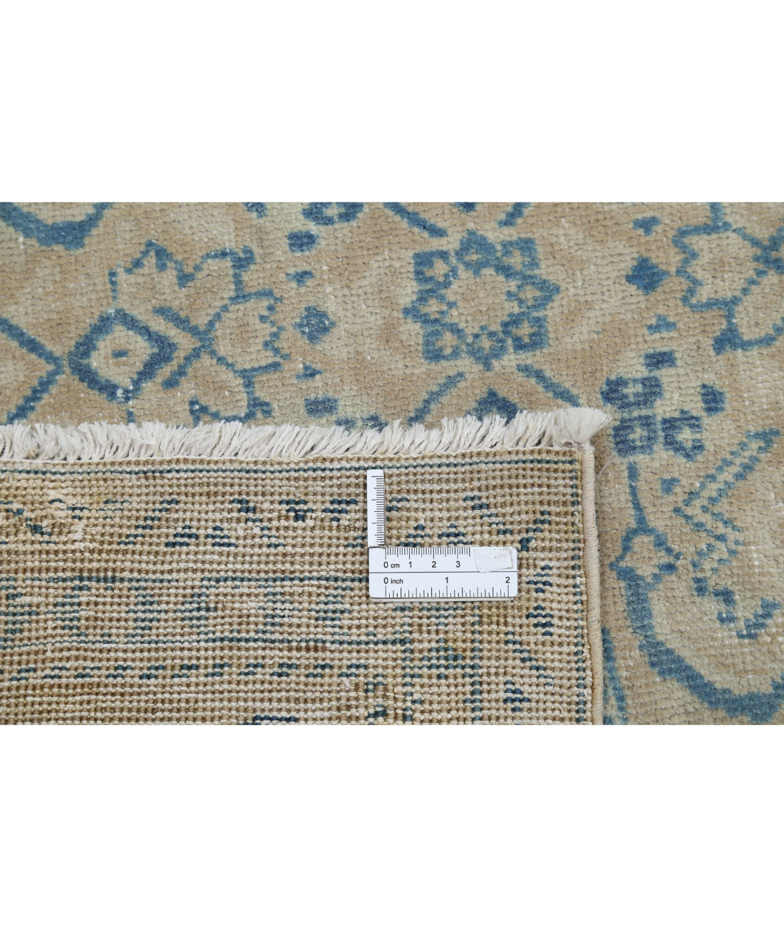 Hand Knotted Vintage Wool Rug - 10'0'' x 13'1''