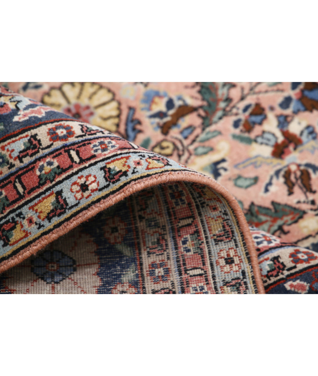 Hand Knotted Vintage Wool Rug - 8'3'' x 12'11''