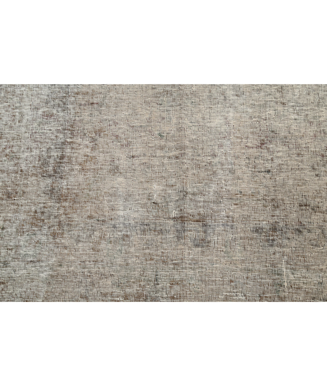 Hand Knotted Vintage Persian Tabriz Wool Rug - 9'1'' x 12'5'' 9'1'' x 12'5'' (273 X 373) / Tan / Ivory