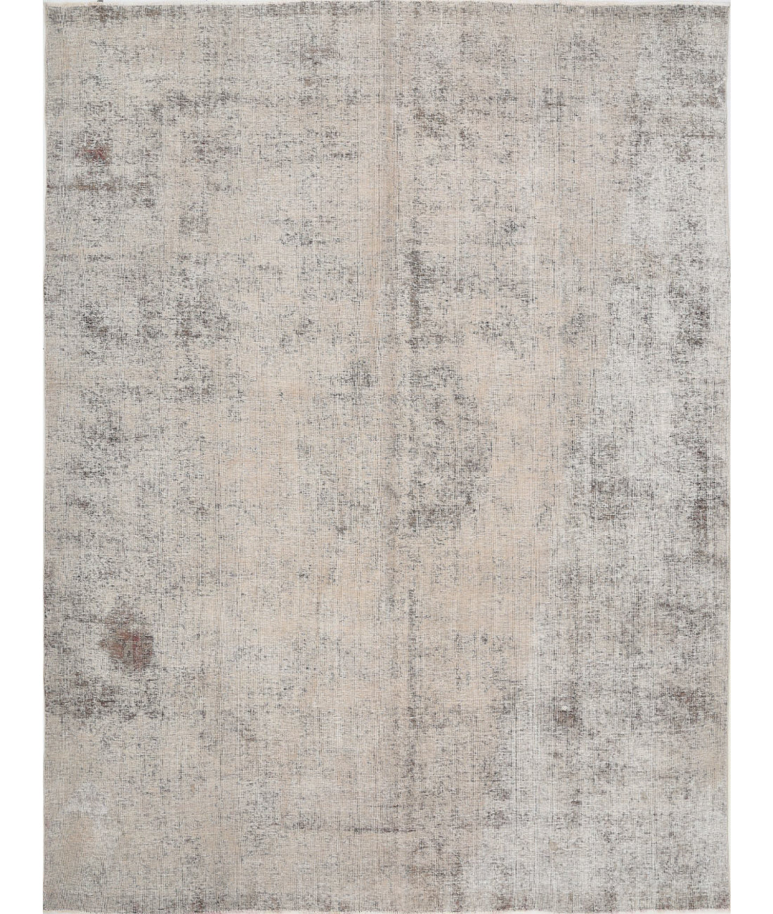 Hand Knotted Vintage Wool Rug - 9'1'' x 12'5''