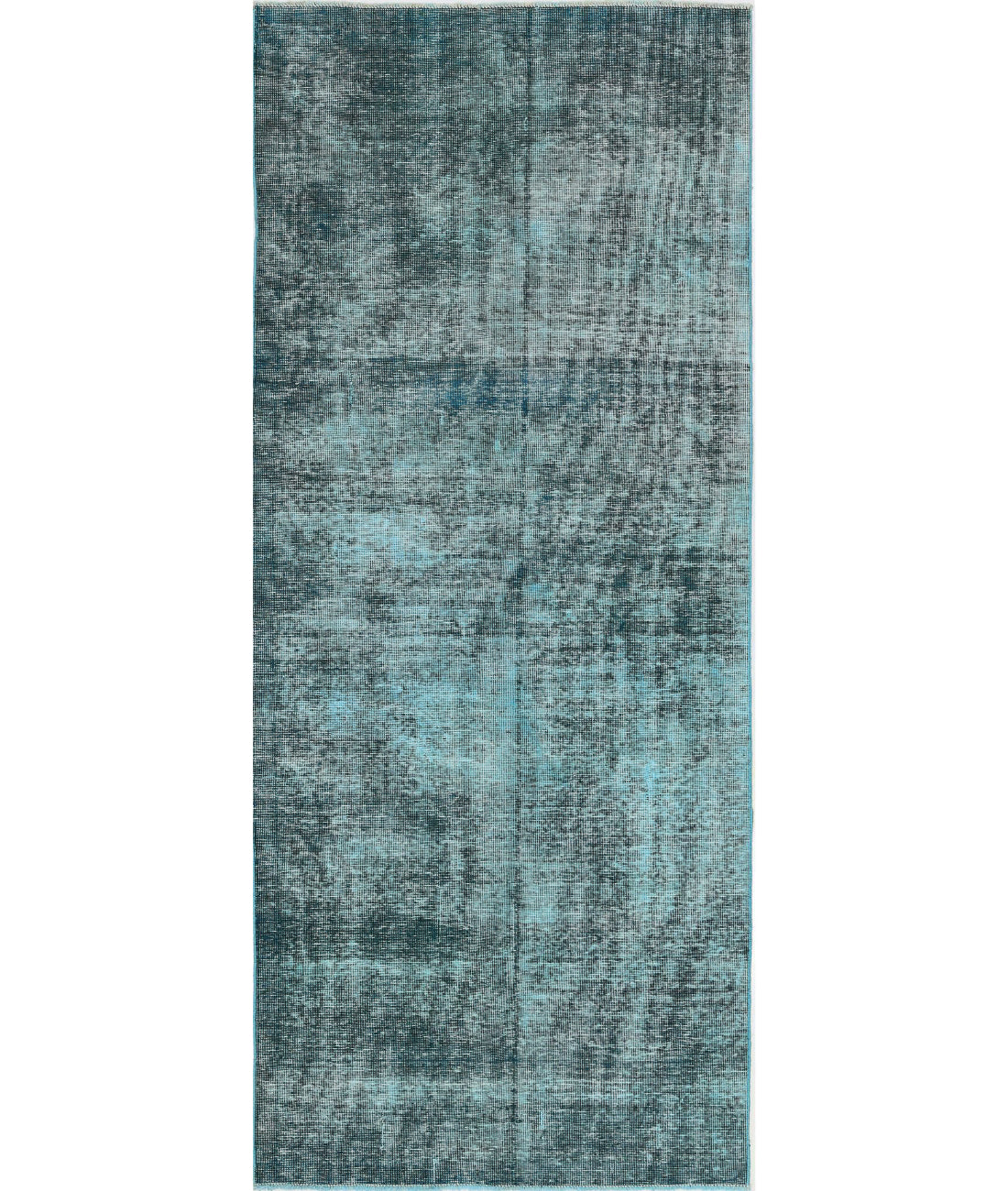 Hand Knotted Vintage Wool Rug - 4'0'' x 9'6''