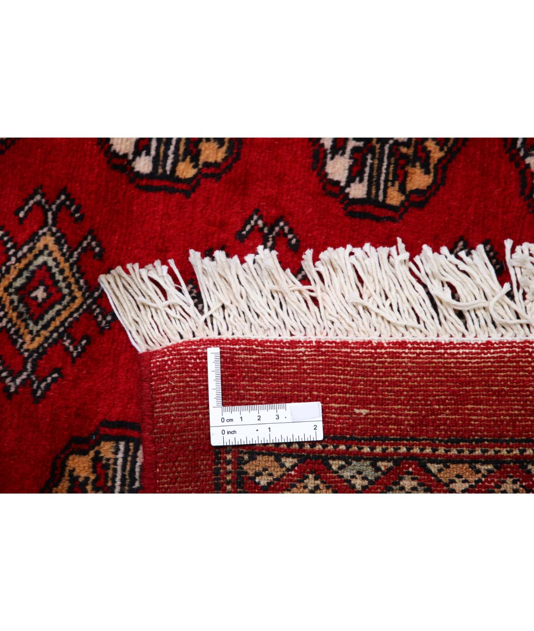 Hand Knotted Tribal Bokhara Wool Rug - 12'0'' x 17'10''