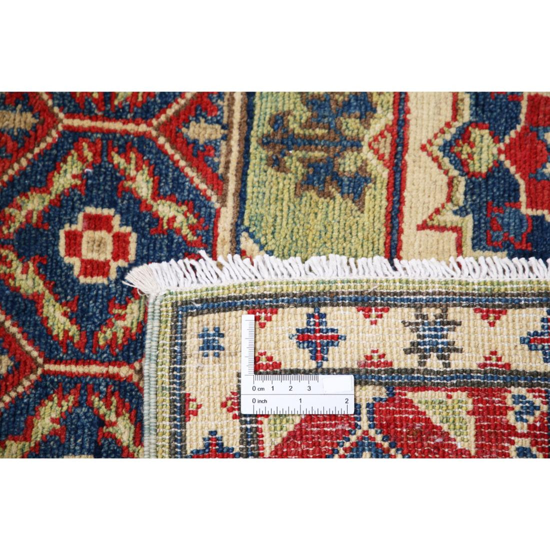 Hand Knotted Tribal Kazak Wool Rug - 4'10'' x 19'4''