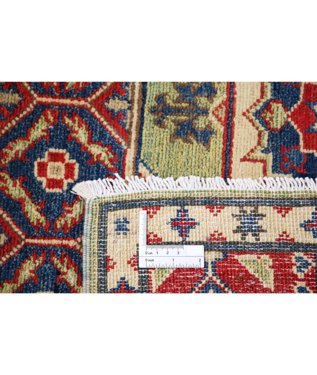 Hand Knotted Tribal Kazak Wool Rug - 4'10'' x 19'4''
