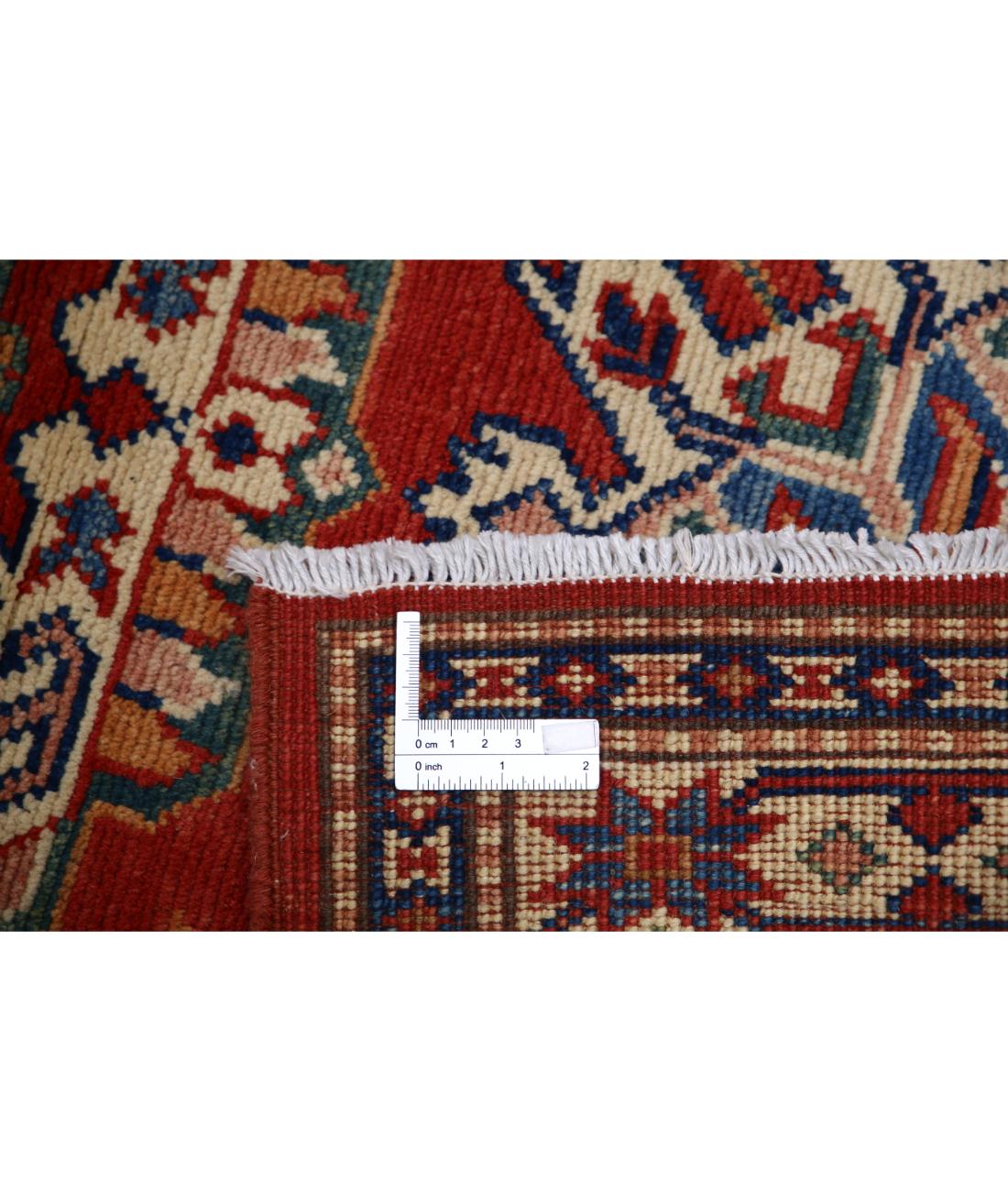 Hand Knotted Tribal Kazak Wool Rug - 2'11'' x 4'11''