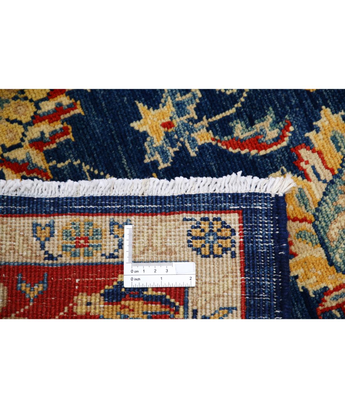 Hand Knotted Ziegler Farhan Gul Wool Rug - 4'9'' x 5'9''