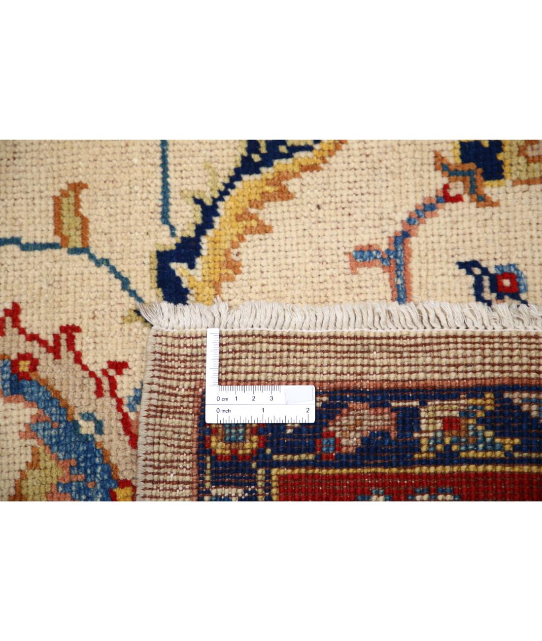 Hand Knotted Ziegler Farhan Gul Wool Rug - 6'6'' x 9'9''