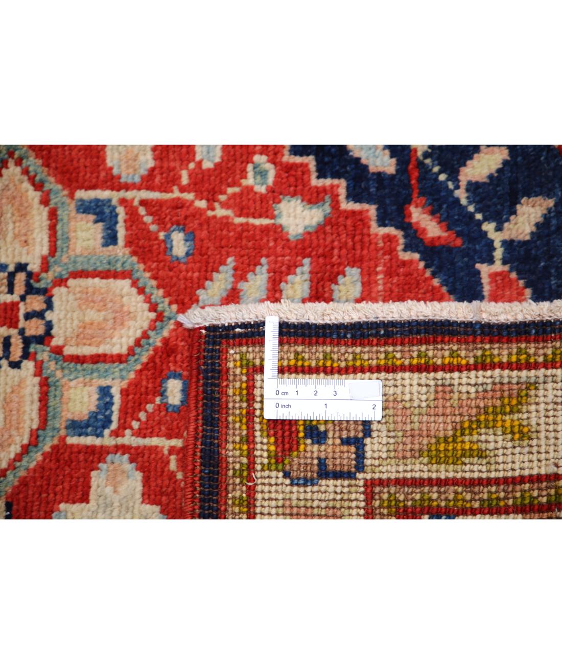 Hand Knotted Ziegler Farhan Gul Wool Rug - 2'8'' x 9'8'' 2' 8" X 9' 8" (81 X 295) / Red / Ivory