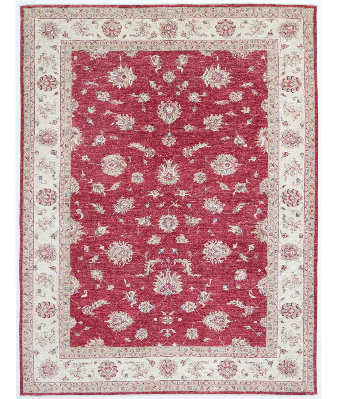 Hand Knotted Ziegler Wool Rug  - 8&#39; 2&quot; X 10&#39; 6&quot;