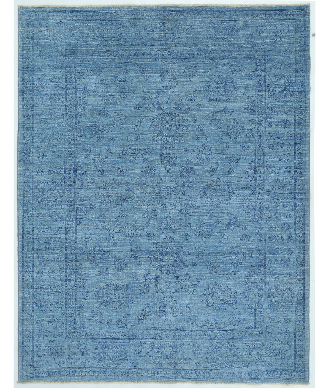 Hand Knotted Ziegler Wool Rug  - 4' 11" X 6' 4"