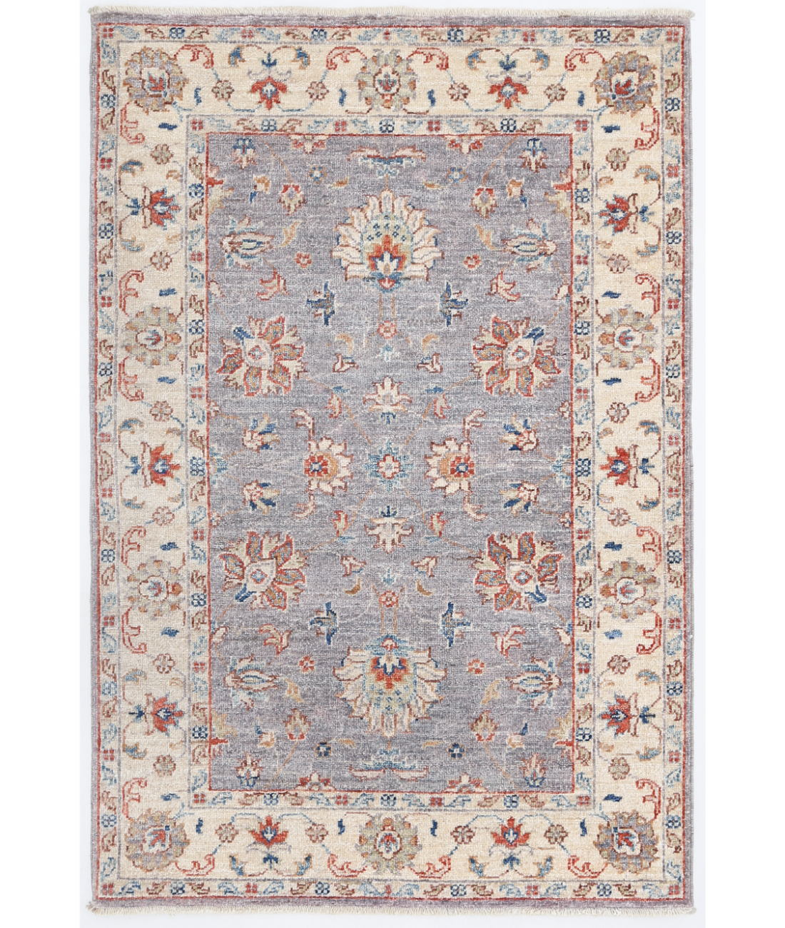 Hand Knotted Ziegler Wool Rug  - 2&#39; 8&quot; X 4&#39; 0&quot;