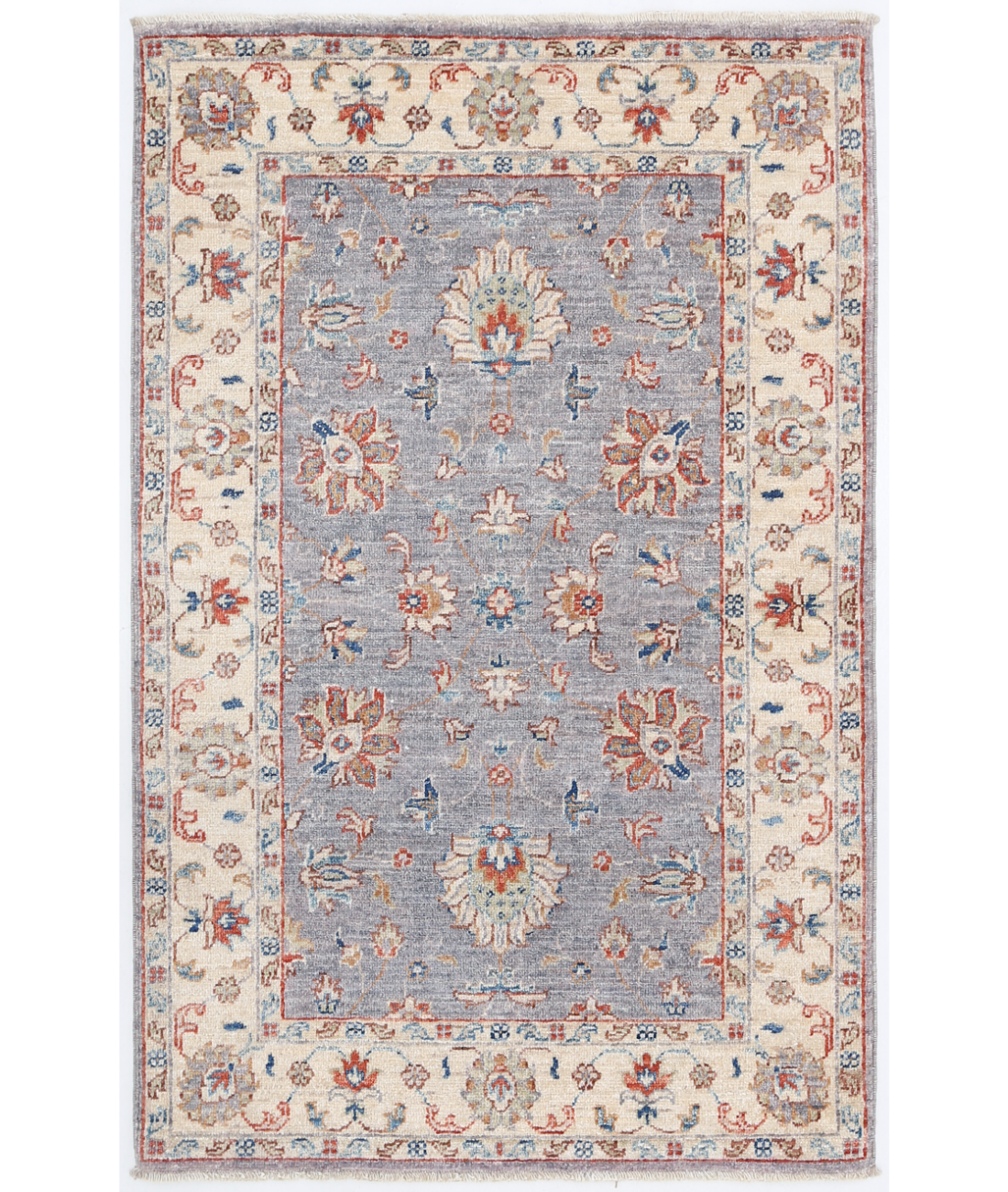 Hand Knotted Ziegler Wool Rug  - 2&#39; 7&quot; X 4&#39; 0&quot;